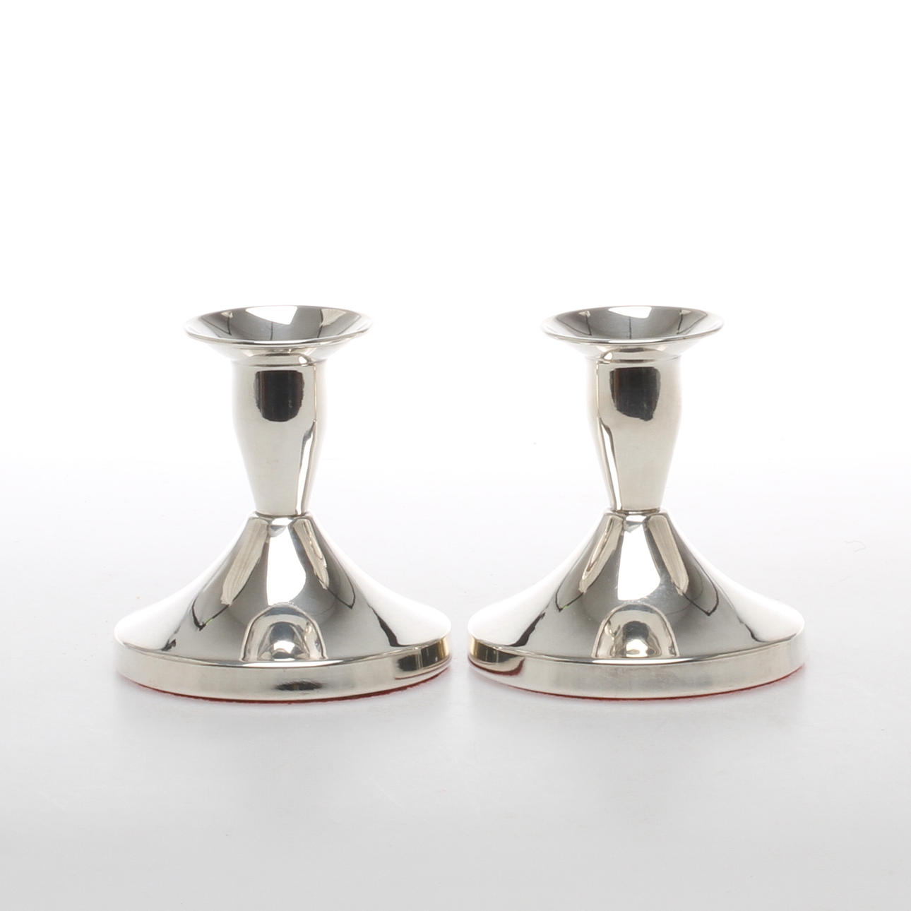 LJUSSTAKAR 1 par, silver, ARKE, Göteborg, 2009.