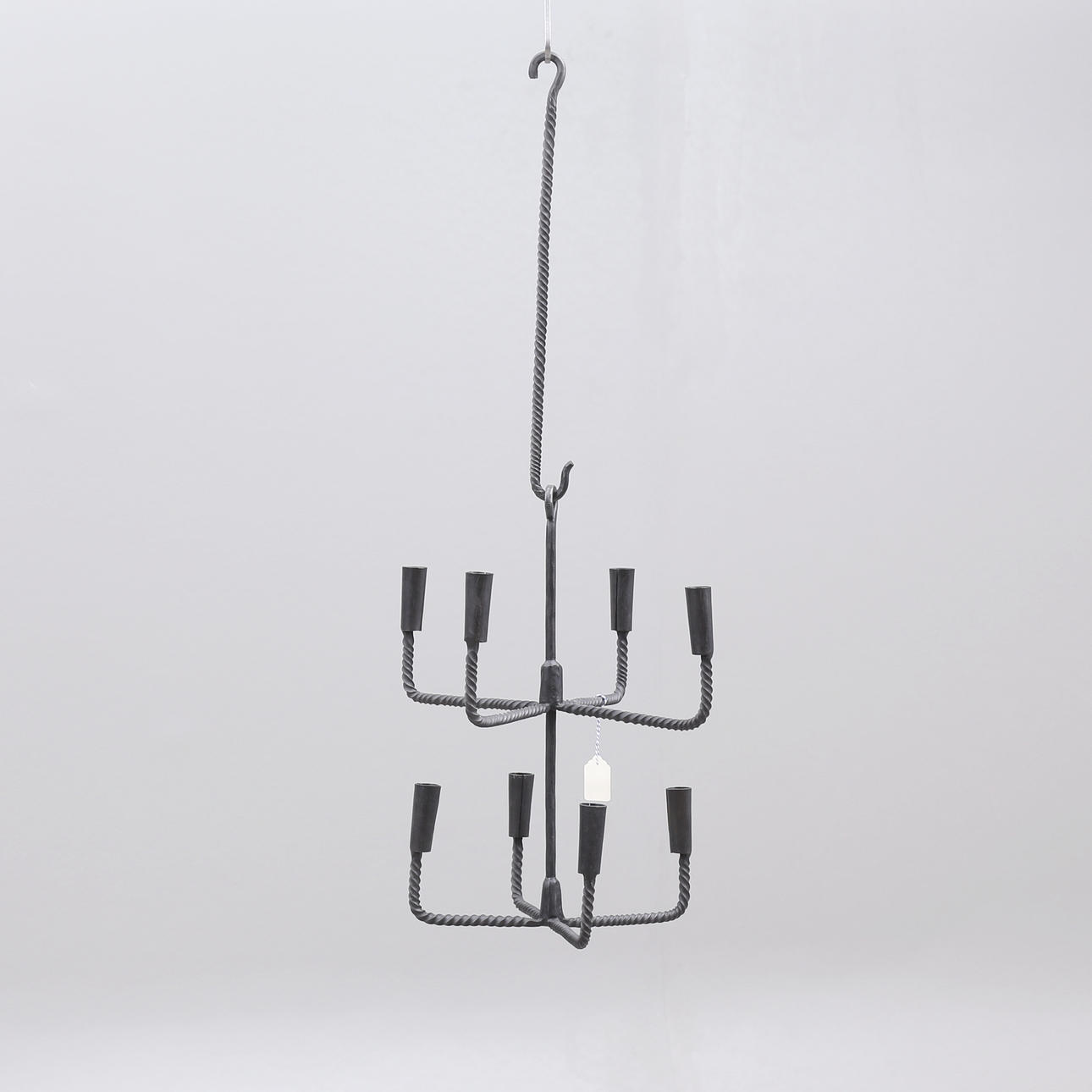 LYSEKRONE, smedet, moderne.