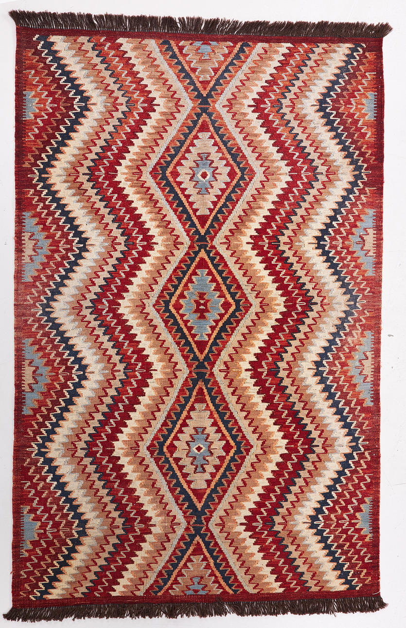 KELIM, carpet, wool, geometric pattern.