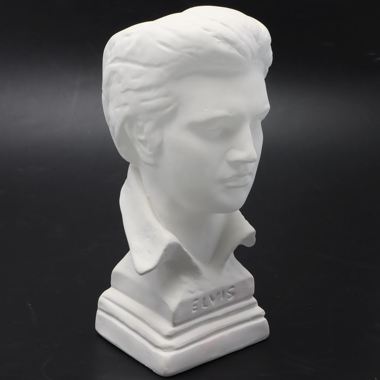 BUST, plaster, Elvis Presley.