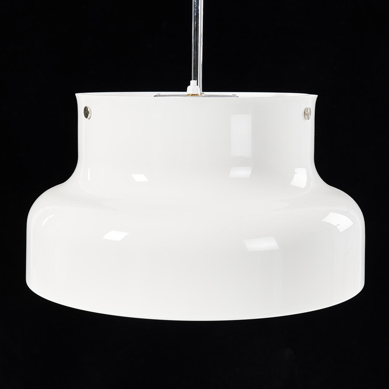 ANDERS PEHRSON. Ceiling luminaire, “Bumling”, Ateljé Lantern, painted in white.