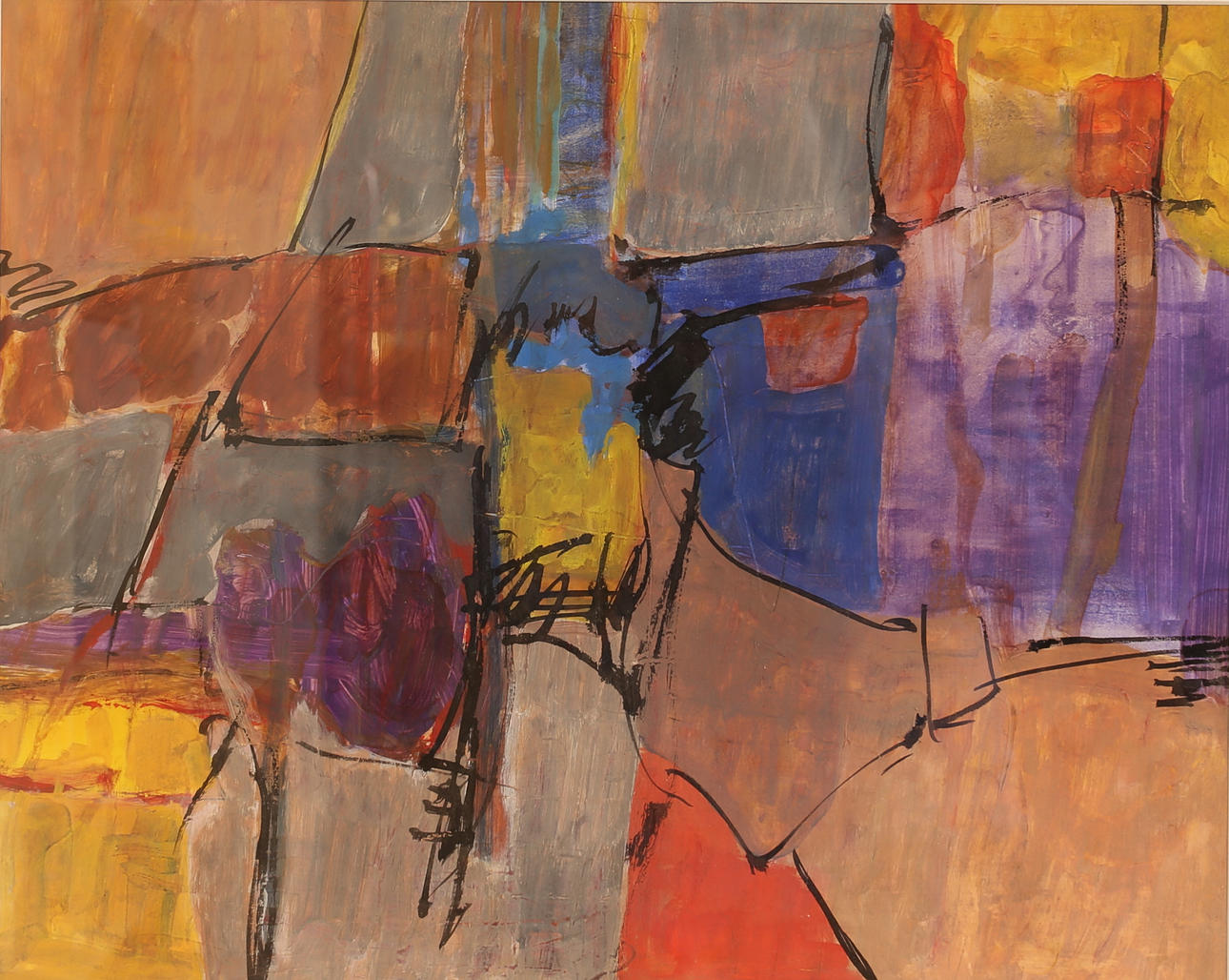 UNKNOWN ARTIST, mixed media.