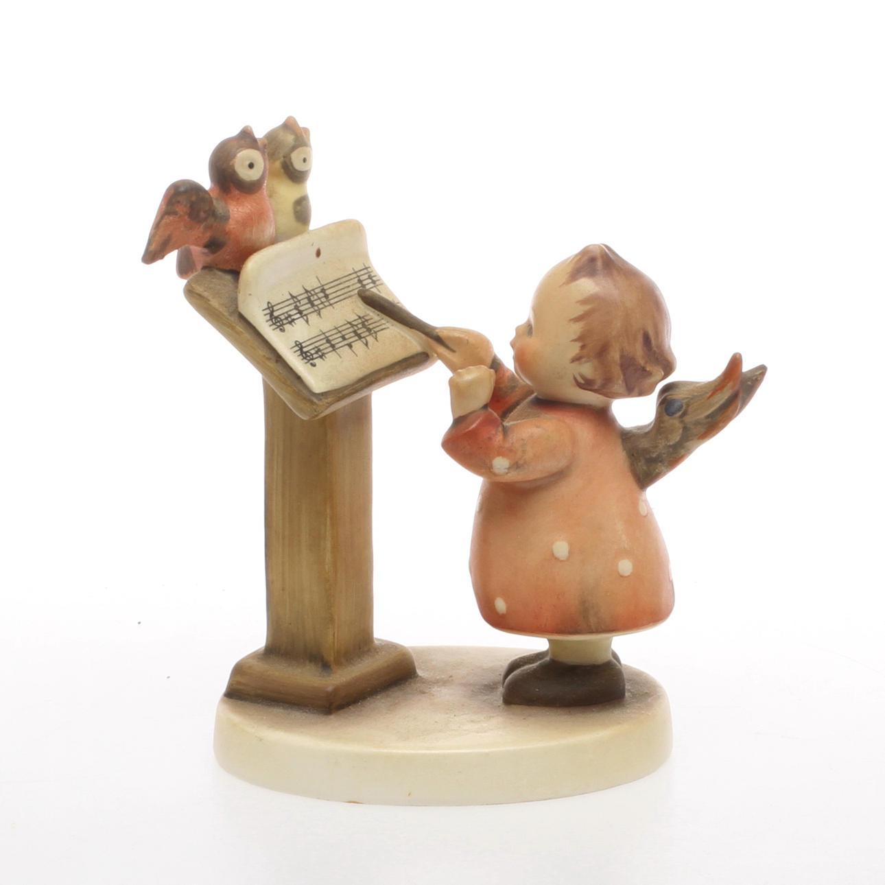 FIGURIN, porslin, M J Hummel, Goebel, Tyskland.