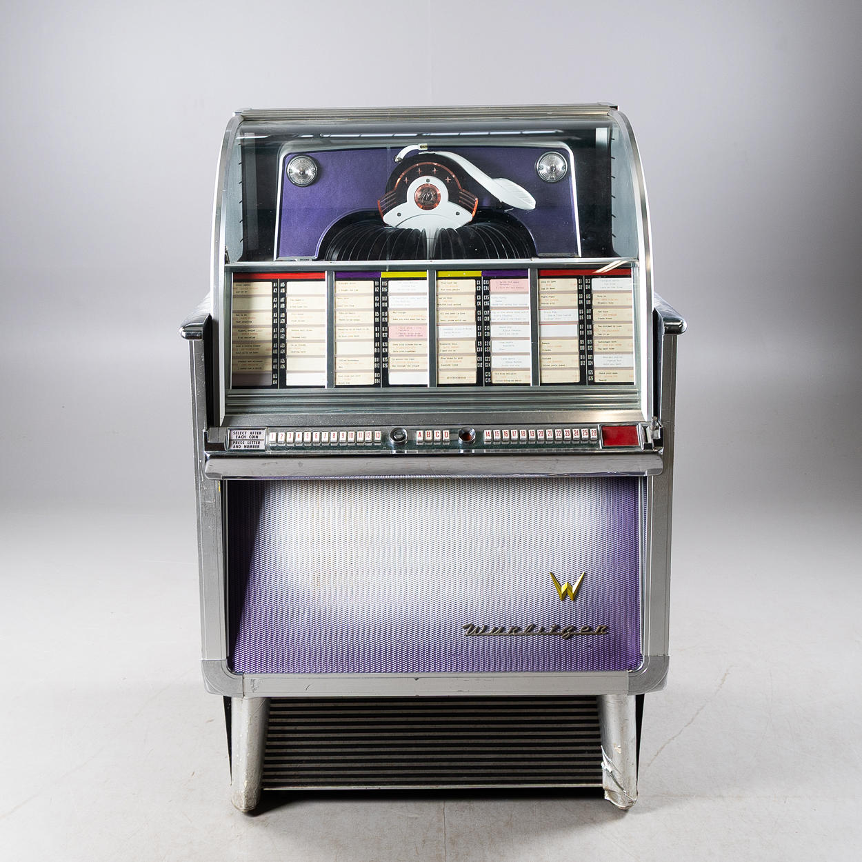 JUKEBOX, Wurlitzer, model 2204, 1950s/60s.