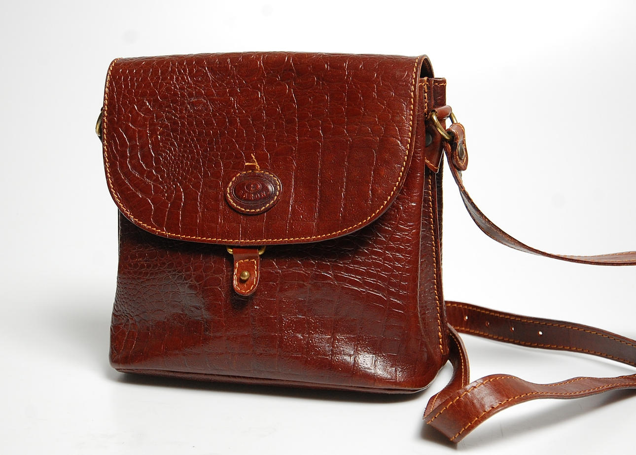 VÄSKA, skinn Baron.