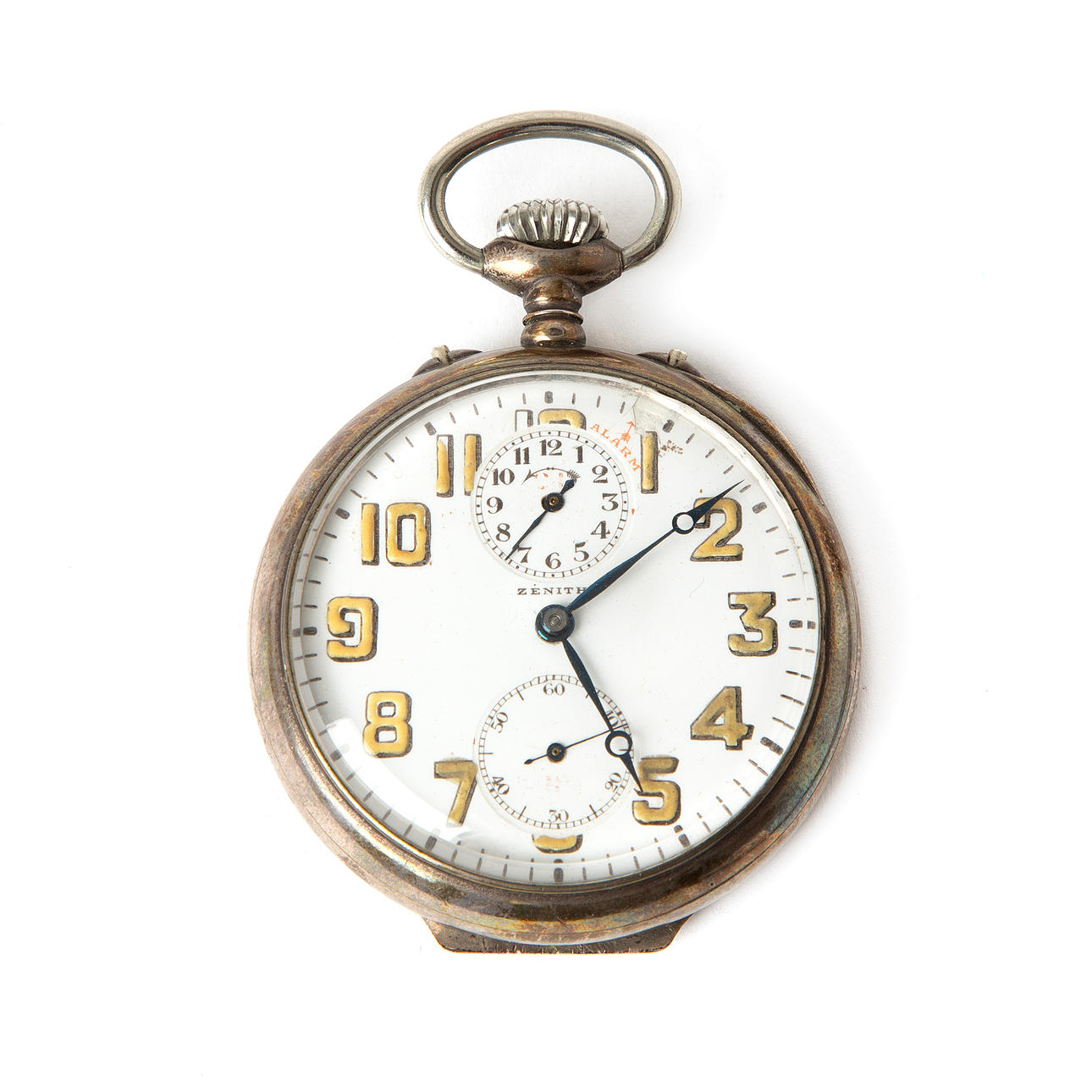 ZENITH, a silver pocket watch, circa 1925.