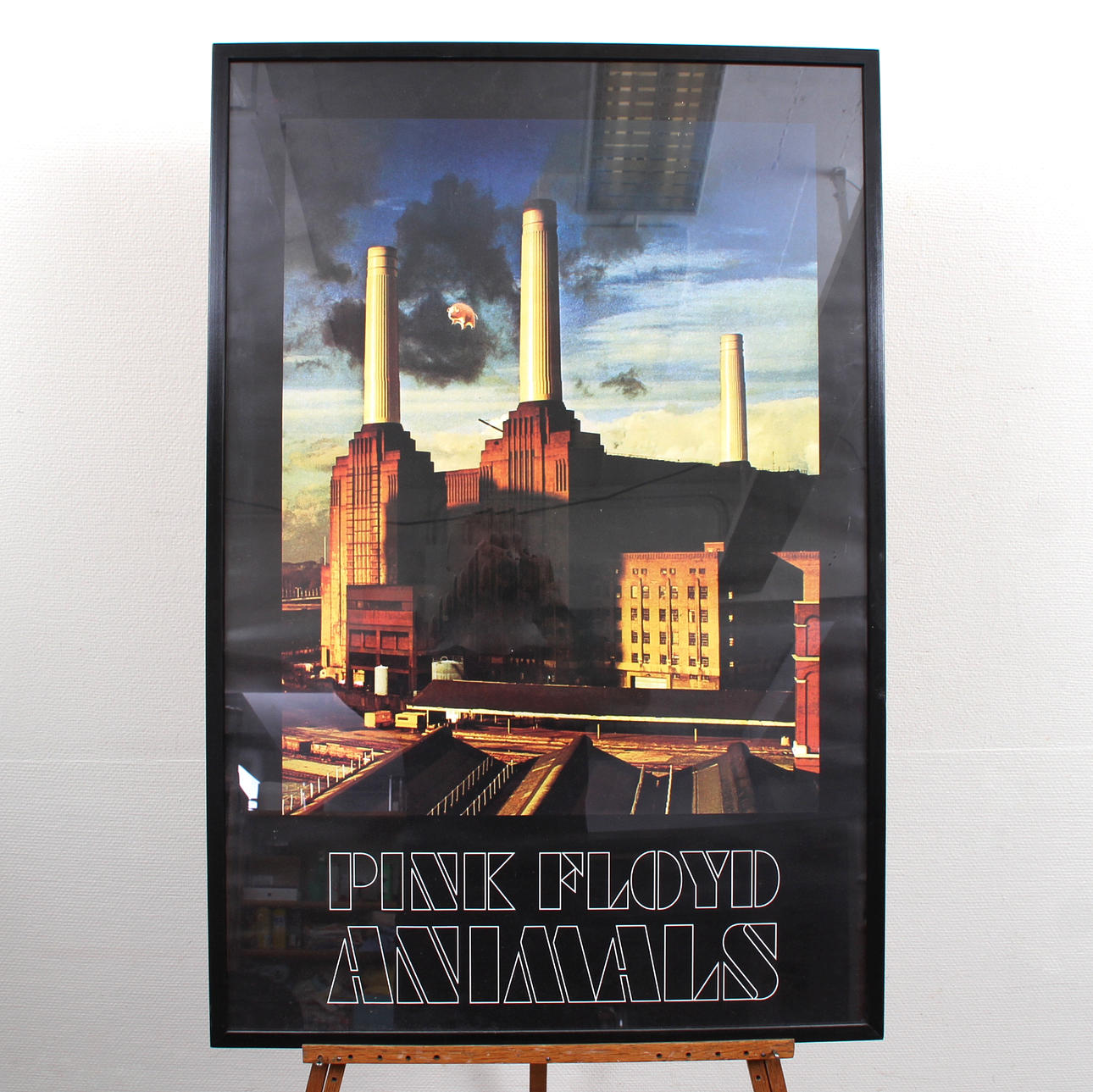 PINK FLOYD „ANIMALS“ -POSTER, GERAHMT.