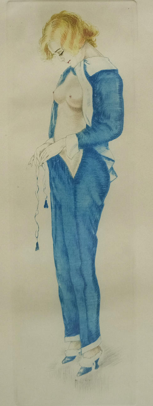 MAX BRÜNNING. ÆTSNING, MODELUNDERSØGELSE.