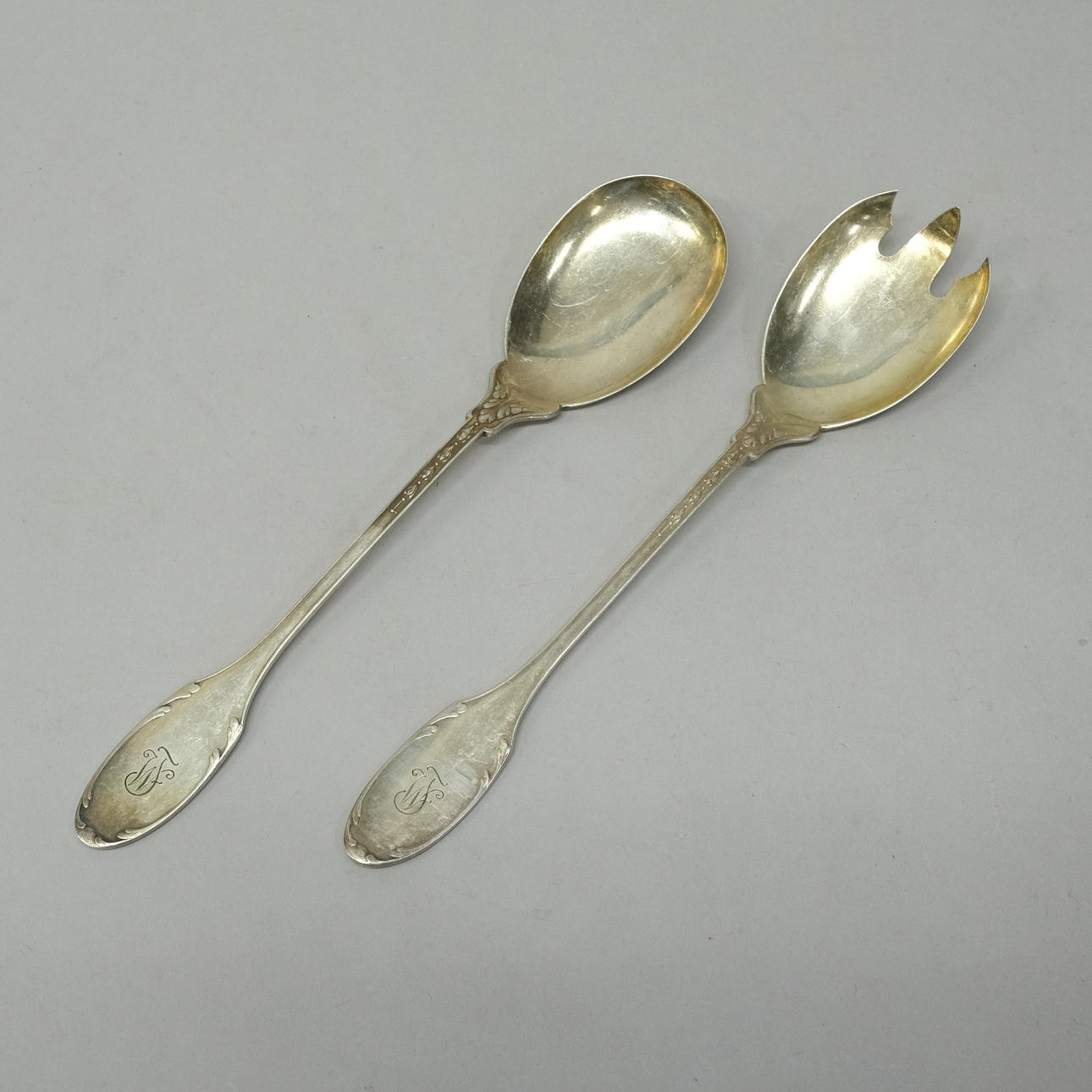 W. A. BOLIN, SET CUTLERY, A PAIR.