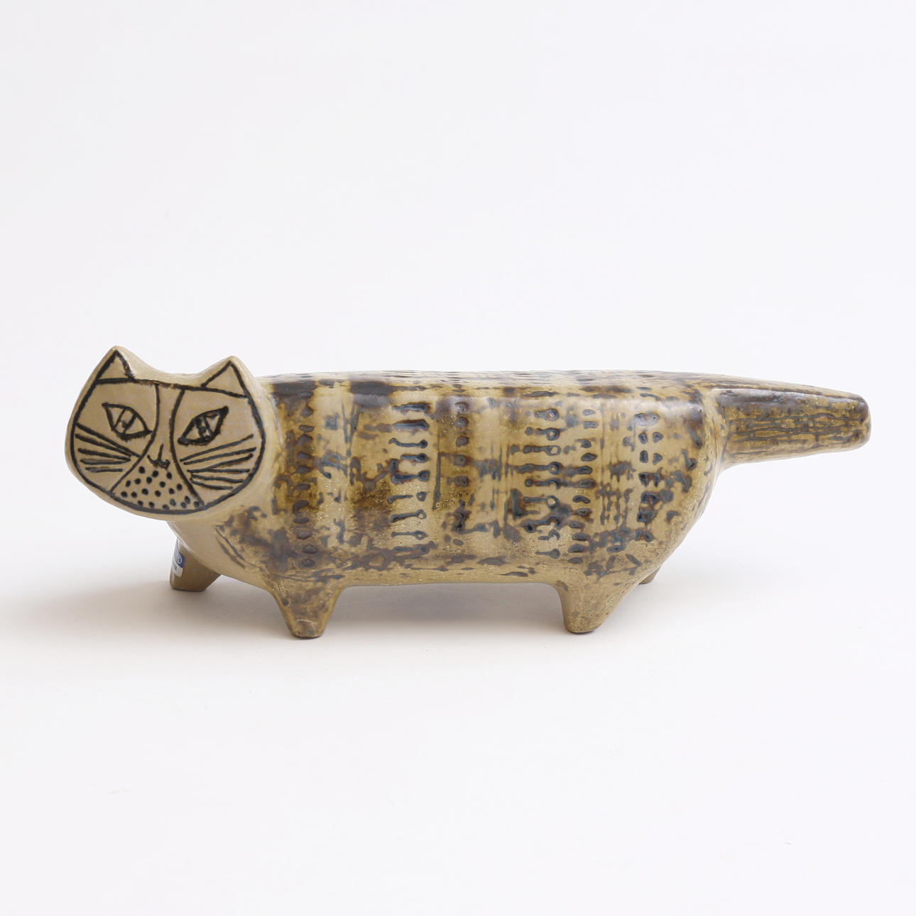 LISA LARSON. Figurine, Cat from the series “Stora Zoo”, stoneware, Gustavsberg.
