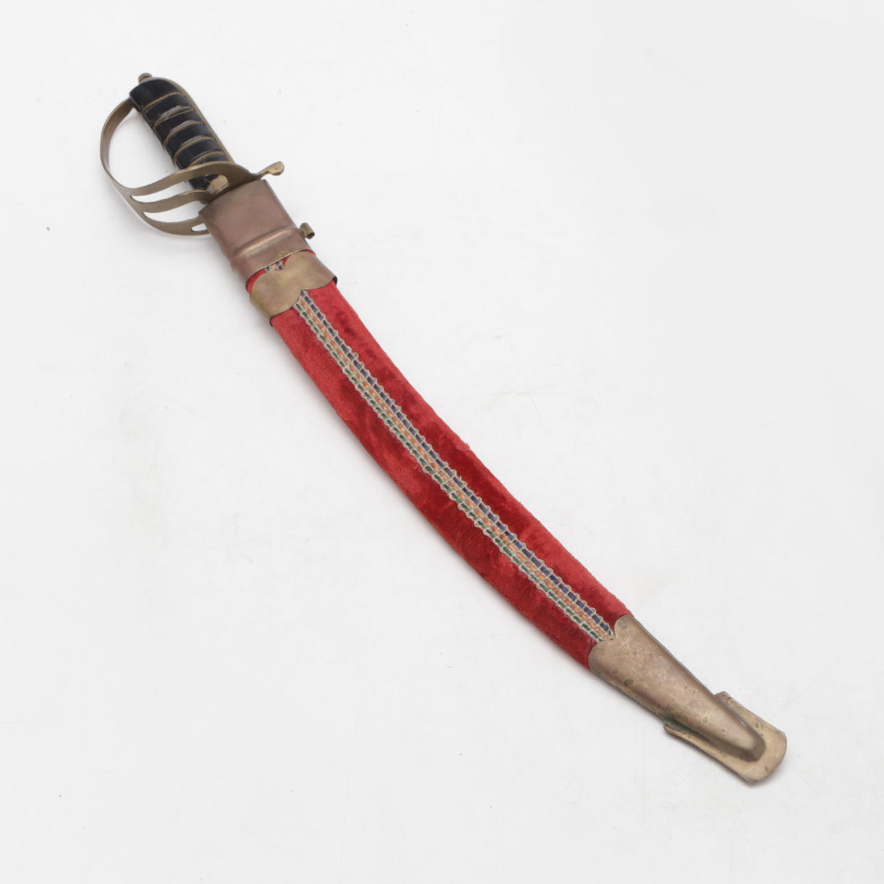 KNIV, sabelformad, Indien, 1900-tal.