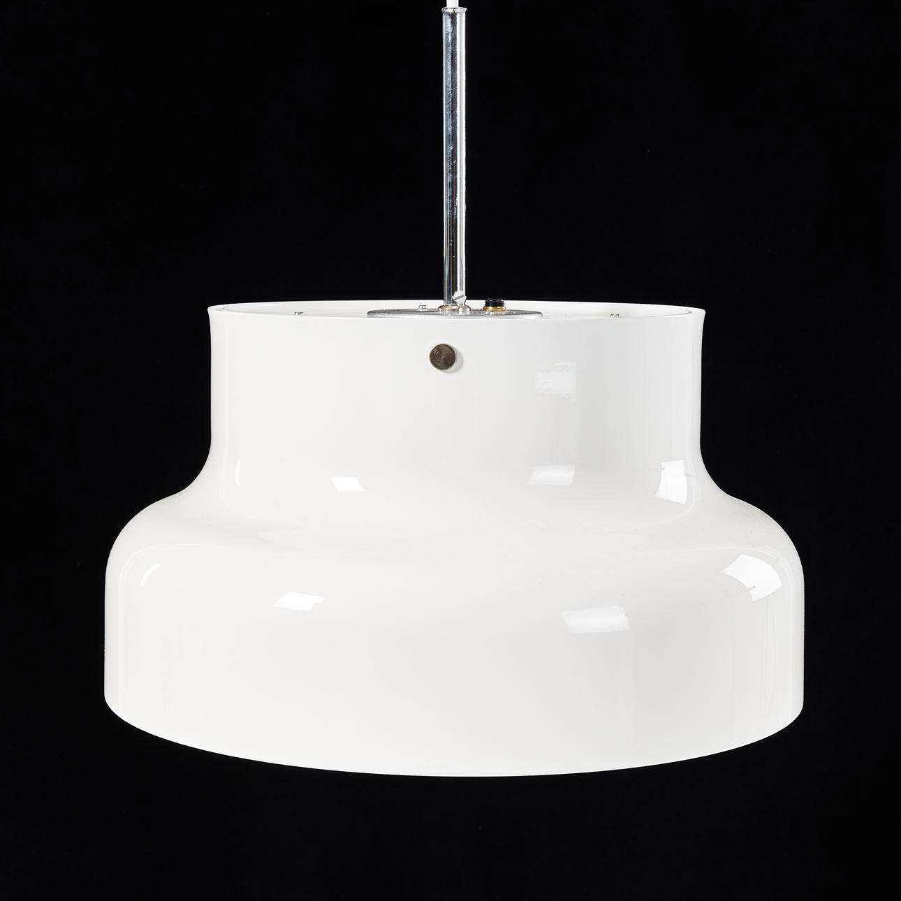 ANDERS PEHRSON. Deckenleuchte, „Bumling“, Ateljé Lantern, weiß bemalt.