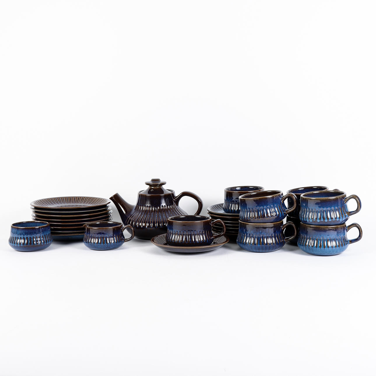 BERIT TERNELL. Tea set, “Kosmos” Gefle.