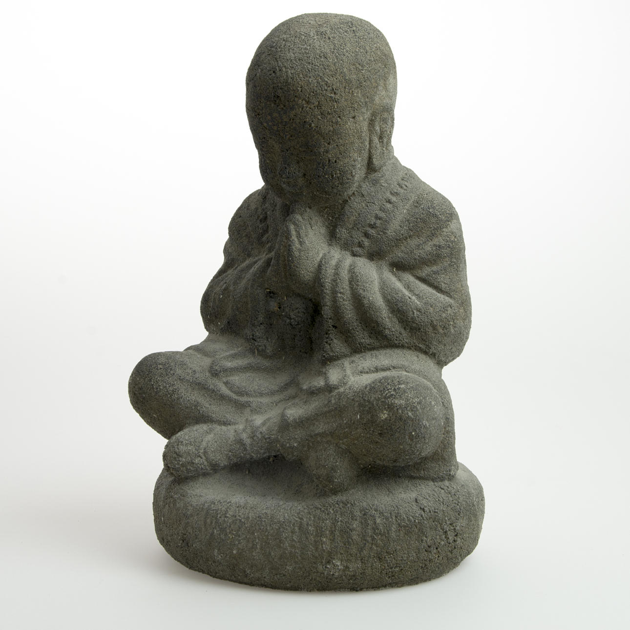 SKULPTUR, sittande Buddha, samtida.