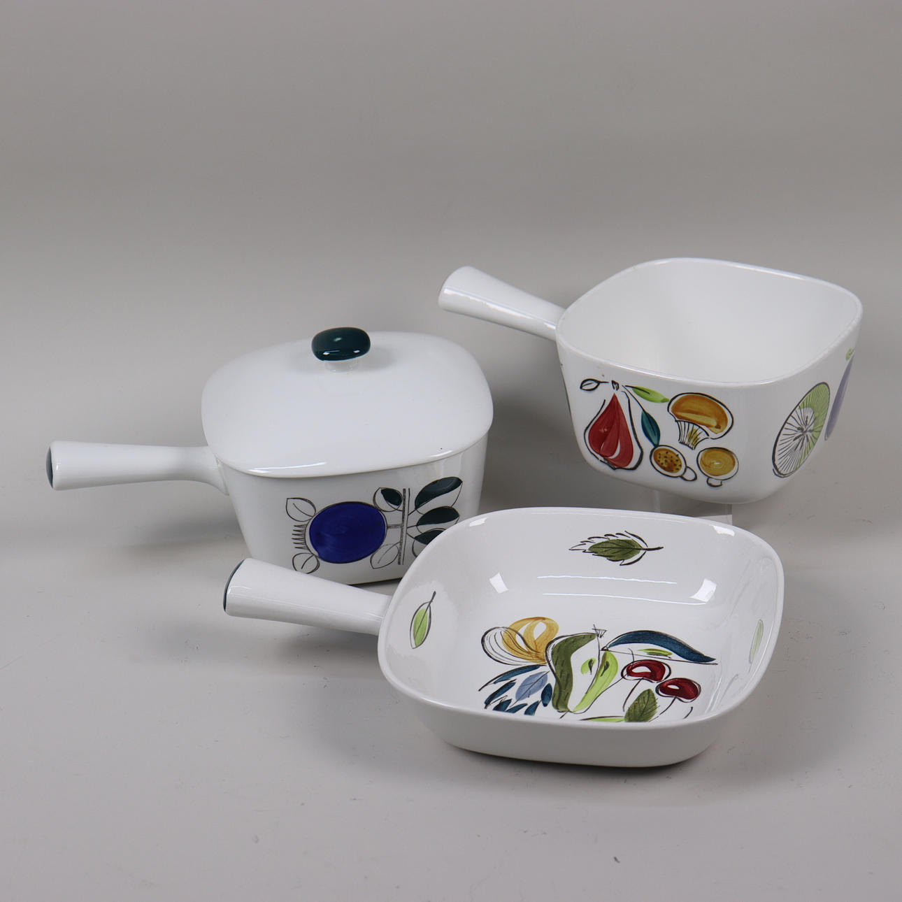 Rörstrand, “Soverän”, “Ria” and “Taffel”, dinnerware, 3pcs.