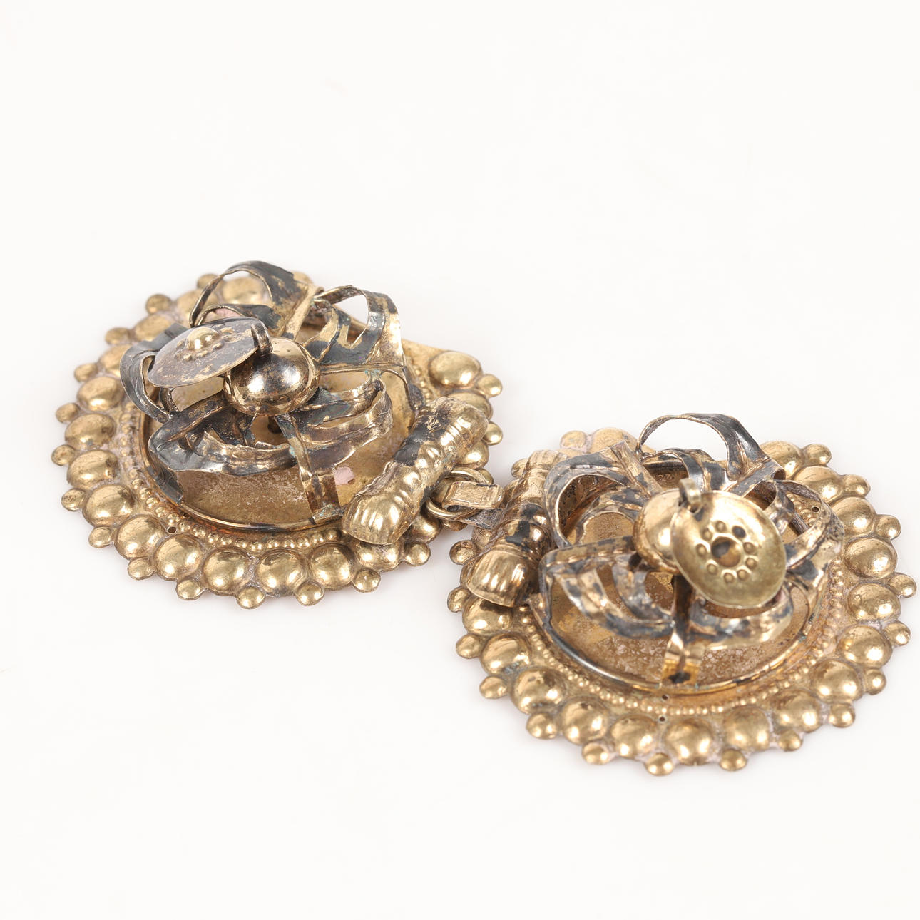 PUKUSOLJET, 1 pari, hopea.