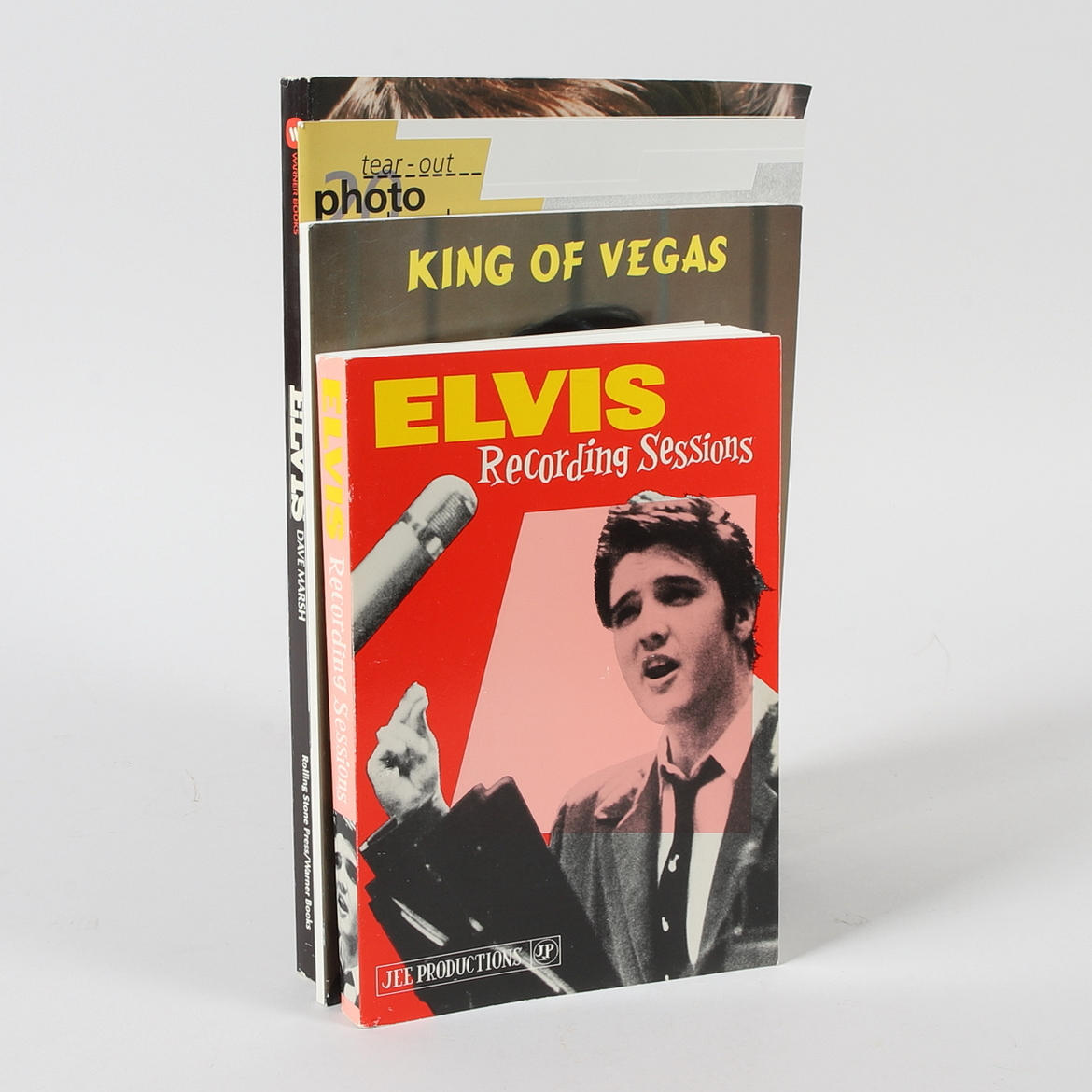 ELVIS PRESLEY, 4 writings, English text.