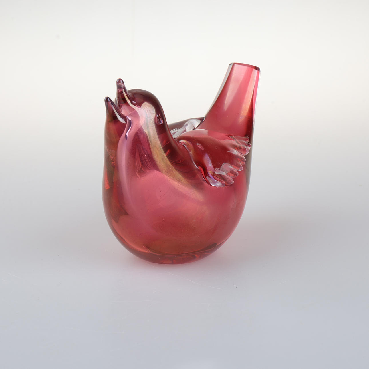 TYRA LUNGREN. HAHMO, glas, Venini Murano.