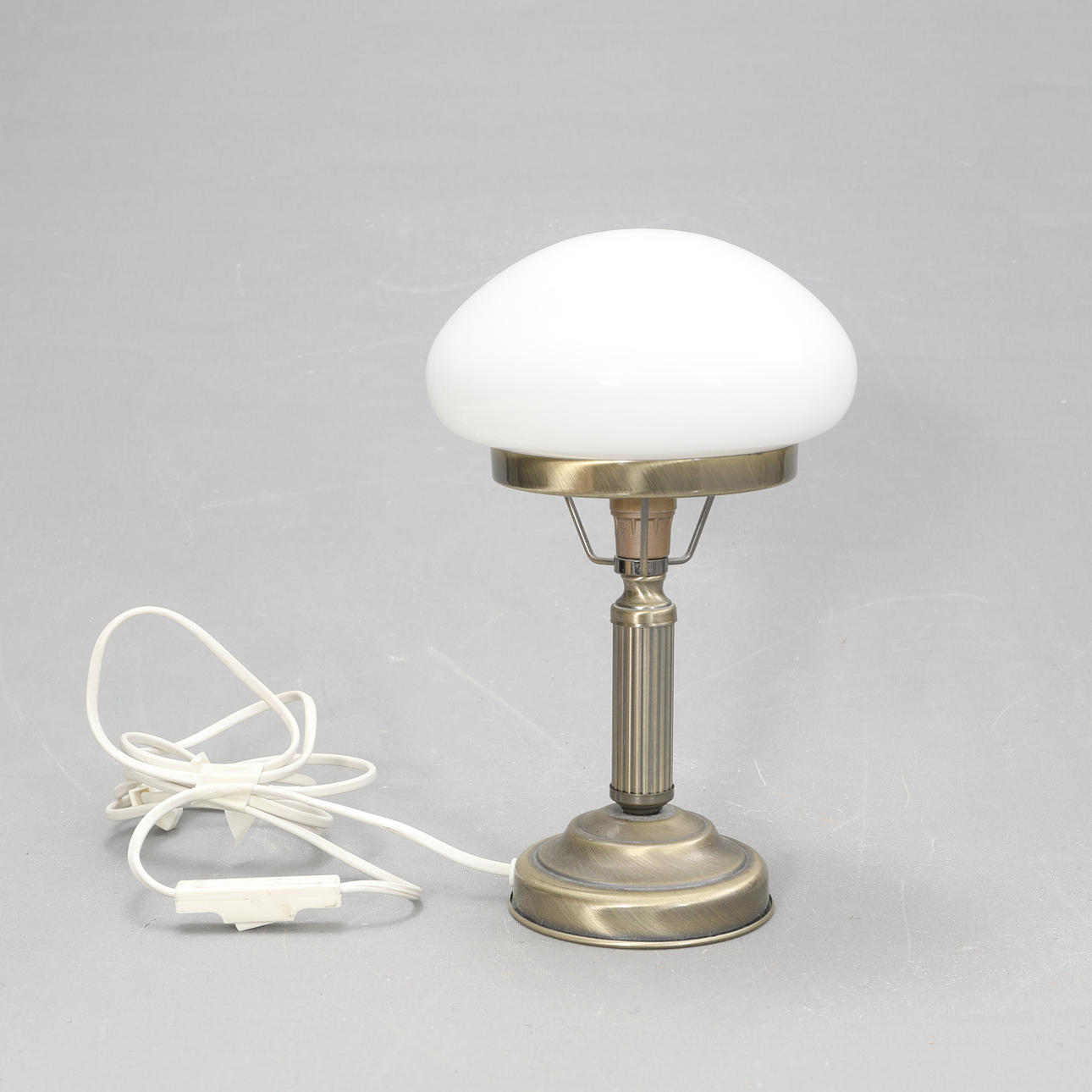 TISCHLAMPE, Glas/Metall, Typ Strindberg, zeitgenössisch.