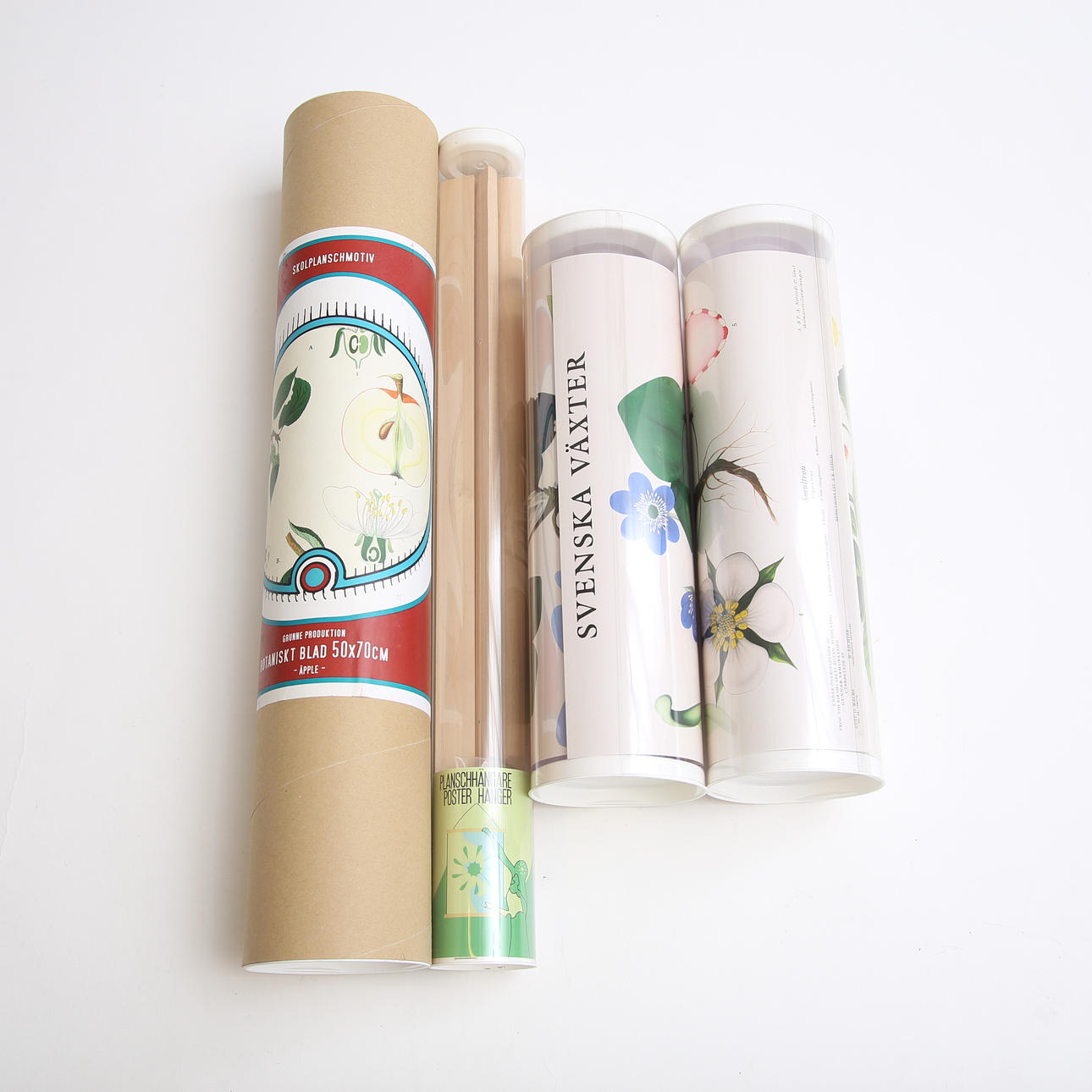 PLANSCHER, 3 pcs, inter alia Grunne Produktion.