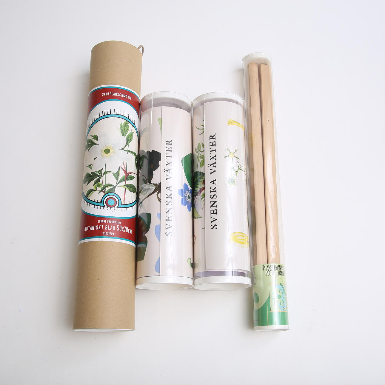 PLANSCHER, 3 pcs, inter alia Grunne Produktion.