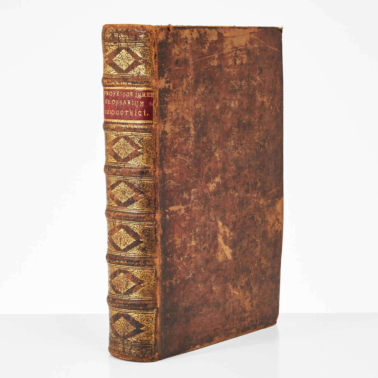 IHRE, GLOSSARIUM SUIOGOTHICUM, WITH ADDITIONAL PORTRAITS, 1769.