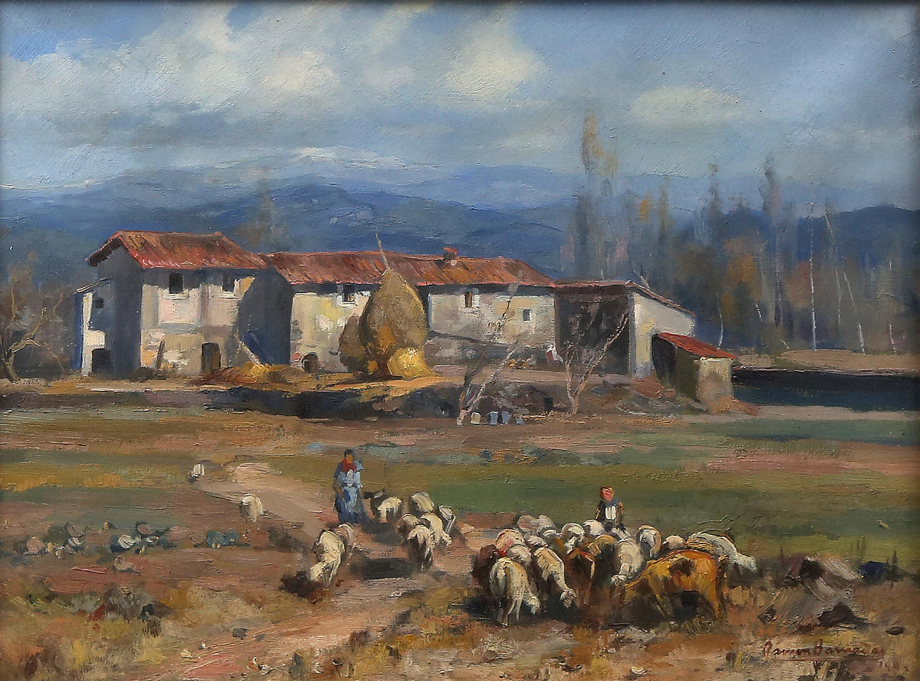RAMON BARNADAS. Rural view.