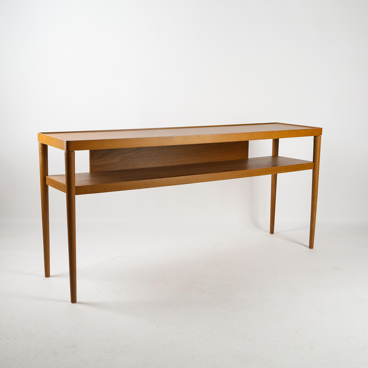 Side table, oak, “Stockholm”, IKEA.