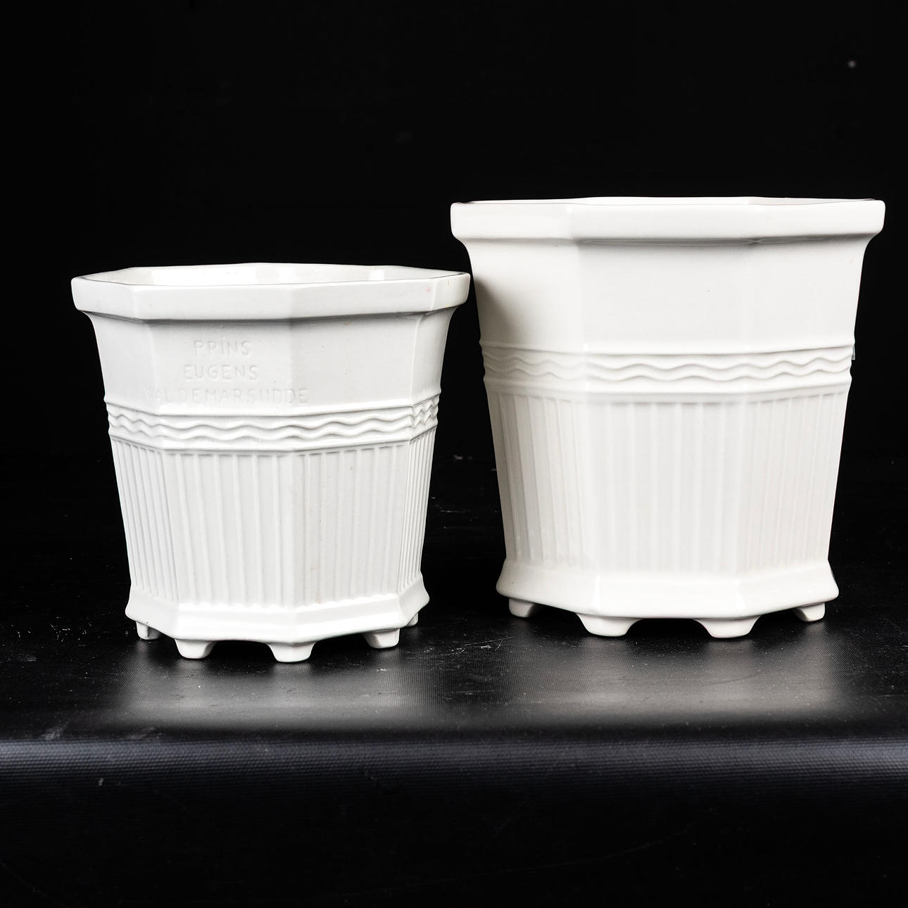 OUTER LINING, 2pcs, Waldemarsudde, Prins Eugen, Gustavsberg.