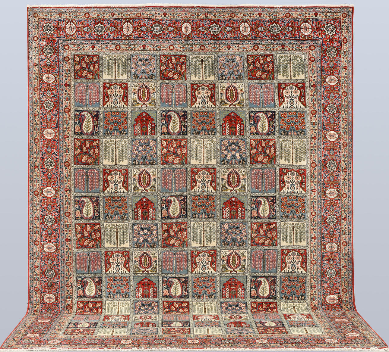 CARPET, Semantik Ghom, Garden pattern, 318*241 cm.