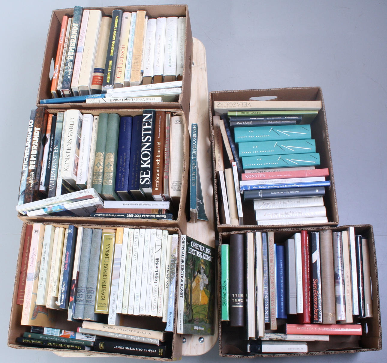 KONSTBÖCKER, 118 st.