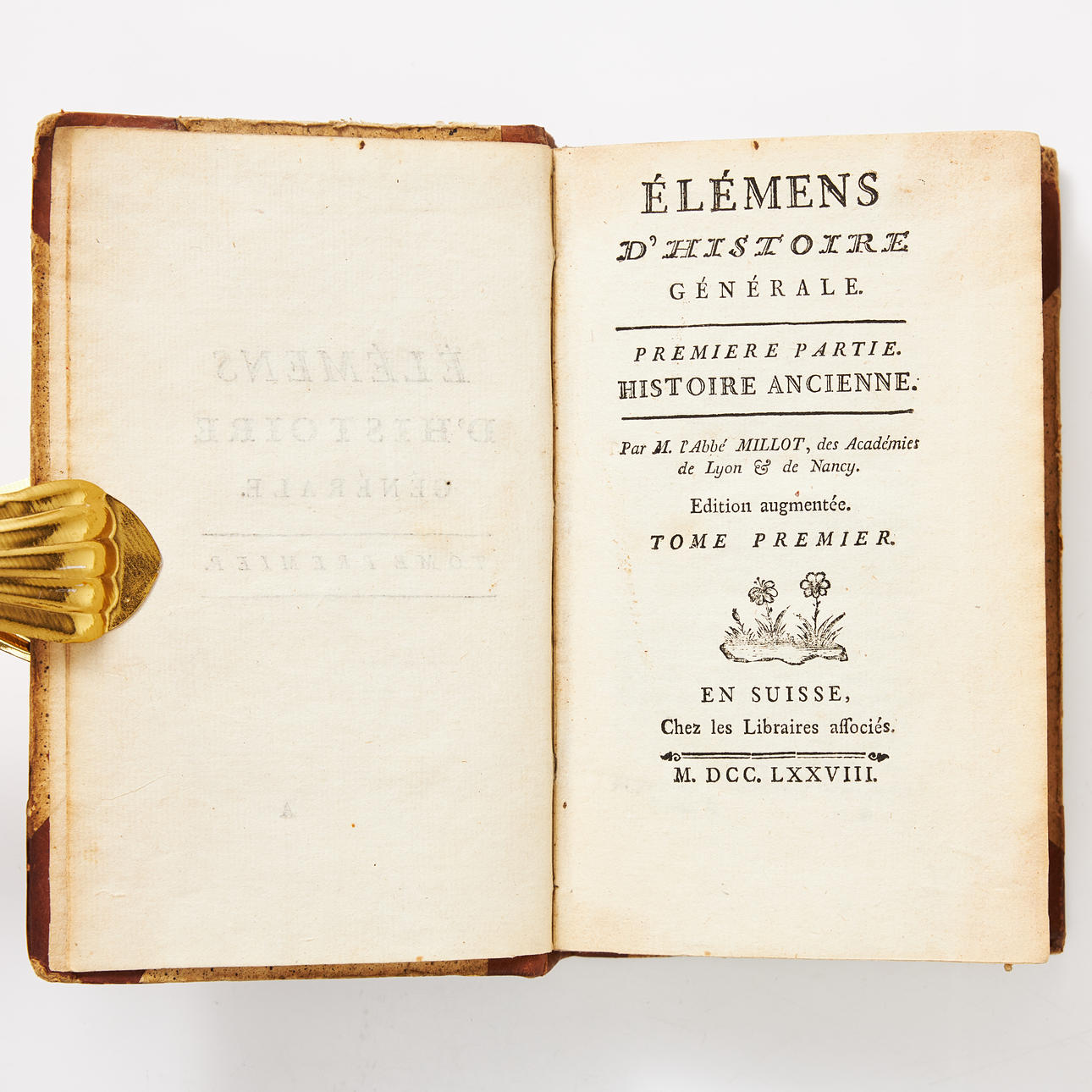MILLOT, ÈLÉMENS D'HISTOIRE GÉNÉRALE, 1778, 9 VOLÚMENES.