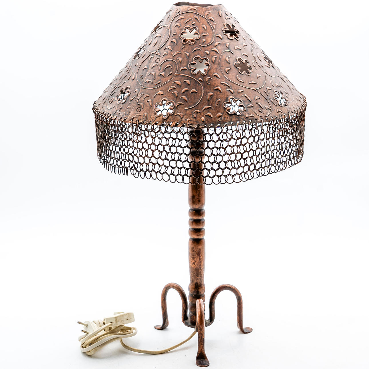 TABLE LAMP, COPPER.