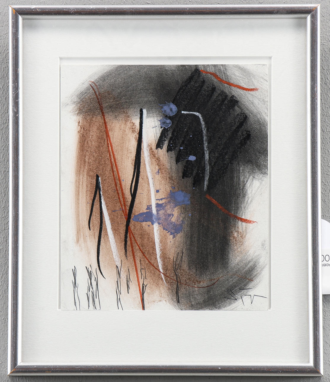 LARS SJÖGREN mixed media, signed.