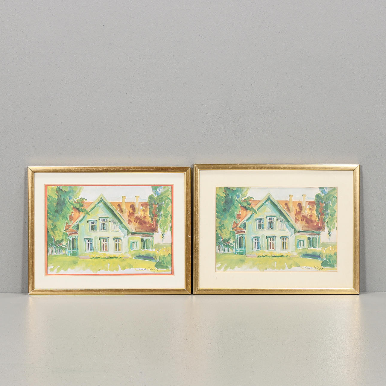 REPRODUCTIONS 2 pieces, Gerd Göran.