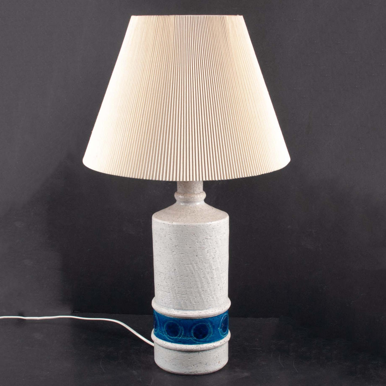 ALDO LONDI. Table lamp, Bitossi, Italy.