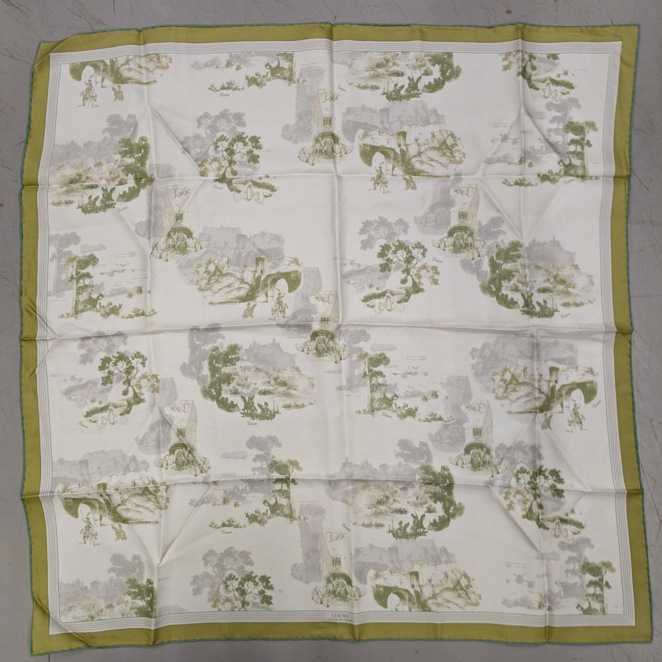 SCHAL. LOEWE. SZENE AUS DON QUIJOTE. SEIDE.