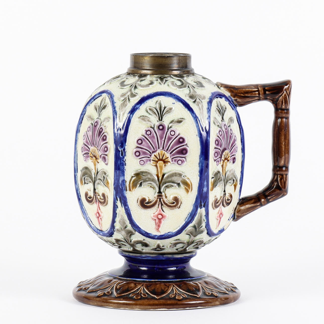 LAMPFOT Rörstrand majolica.