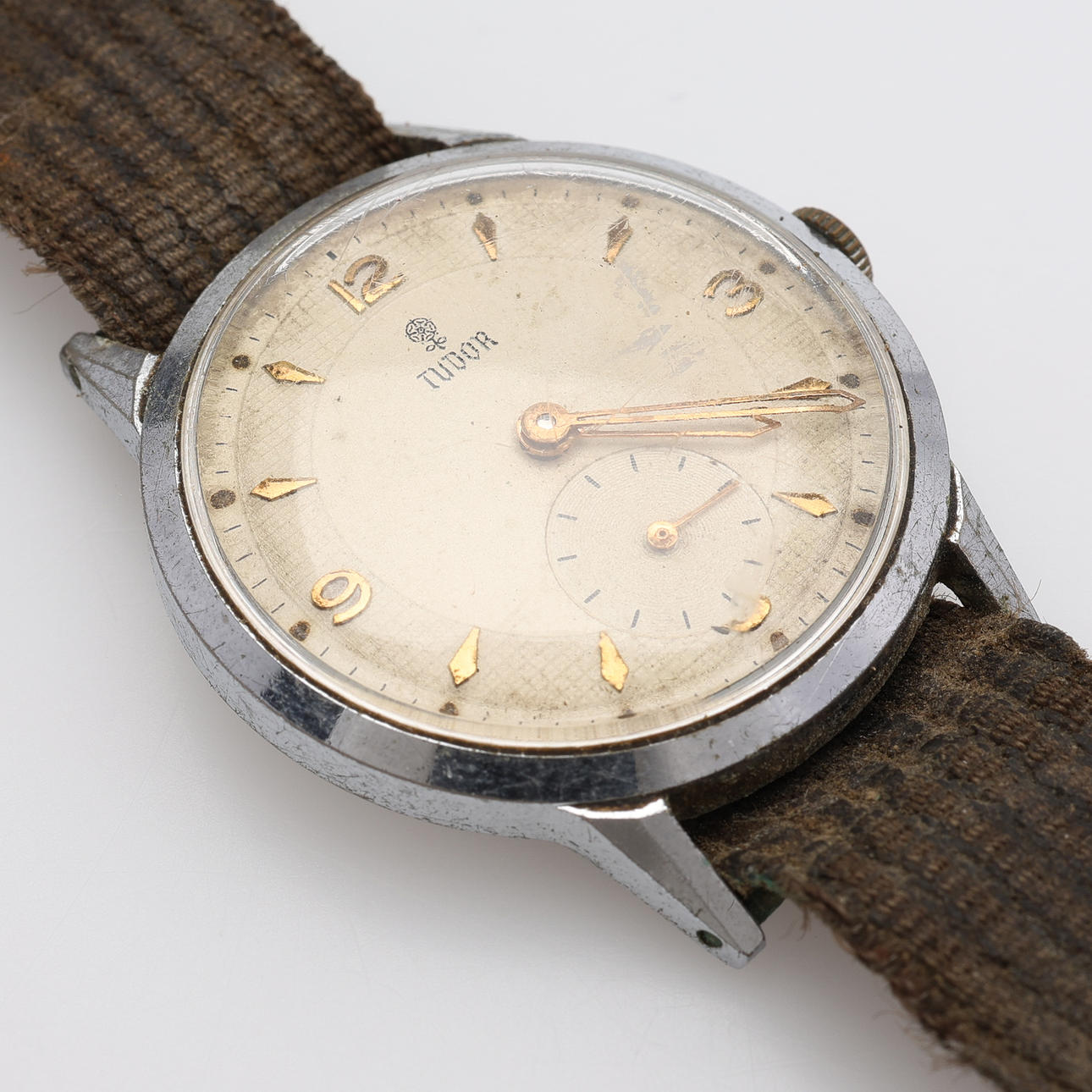 WRISTWATCH, STEEL, TUDOR, MANUAL ASSIGNMENT.