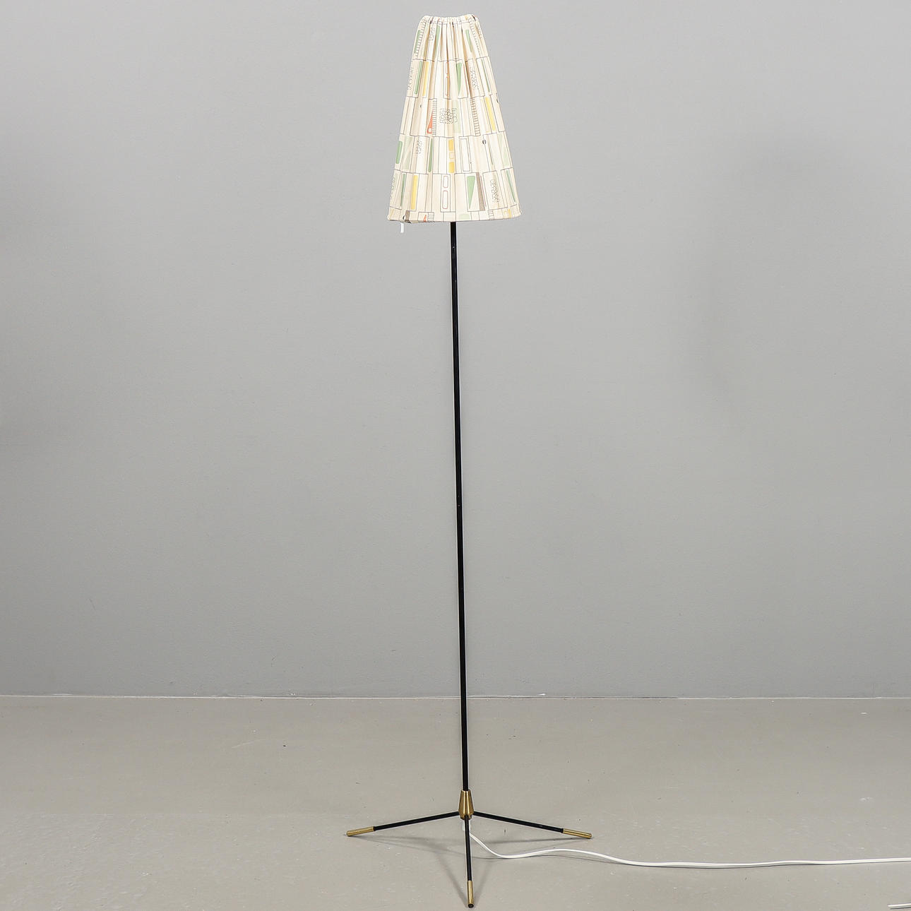Eskilstuna Elektrofabrik floor lamp, model 159, 1950s.