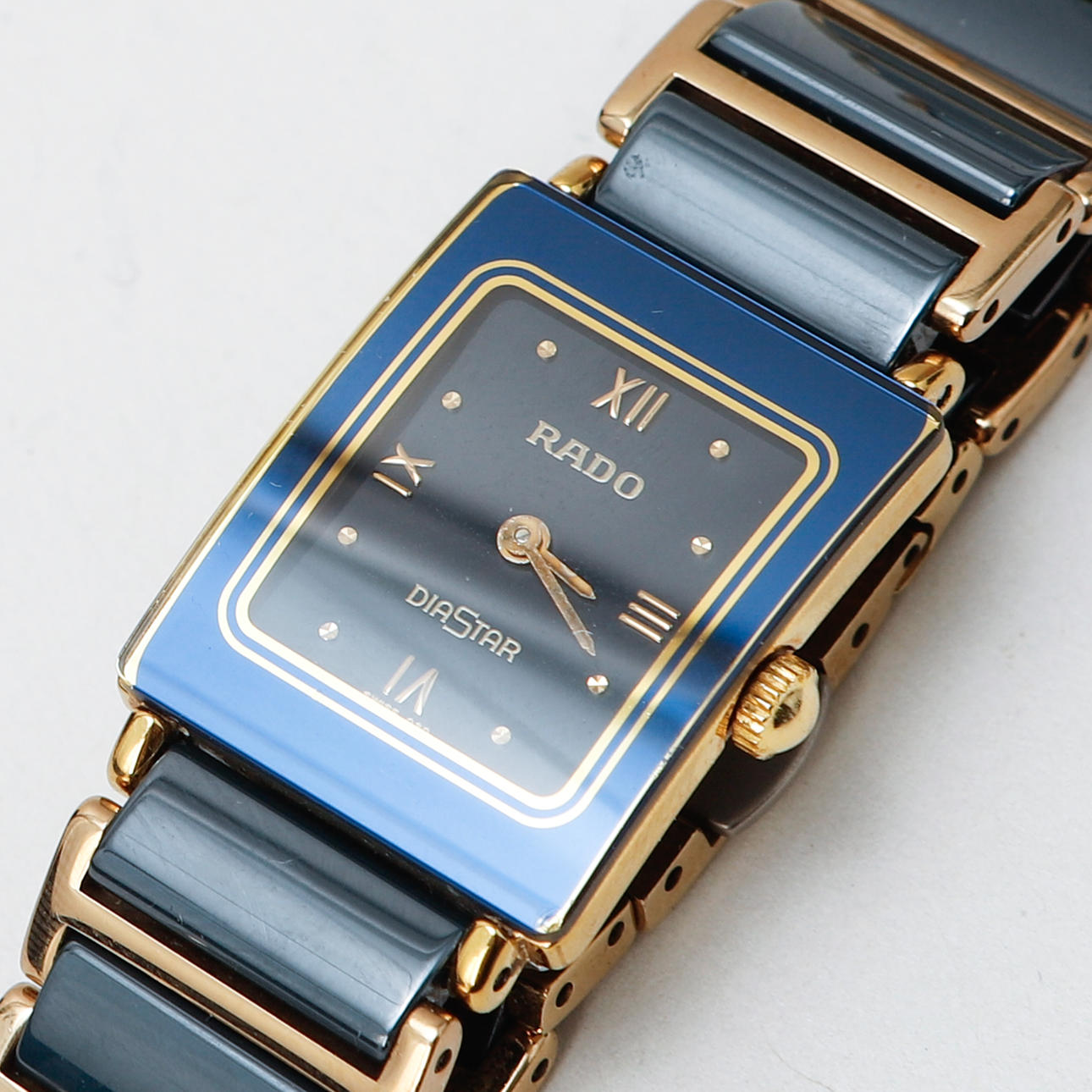 WRISTWATCH, Rado, Diastar, silver/ceramic, quartz.