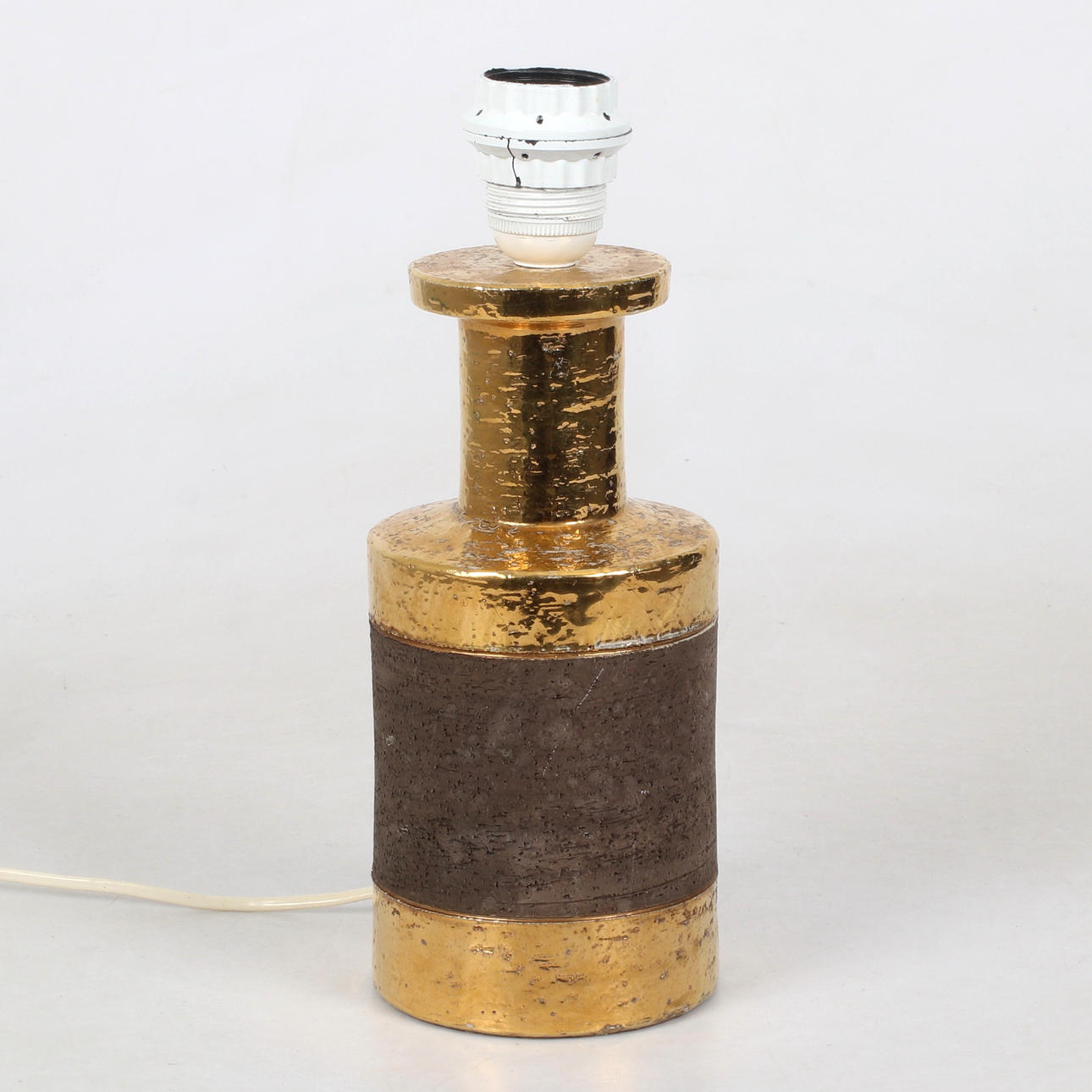 A ceramic table lamp, Bergboms/Bitossi, 1960's.