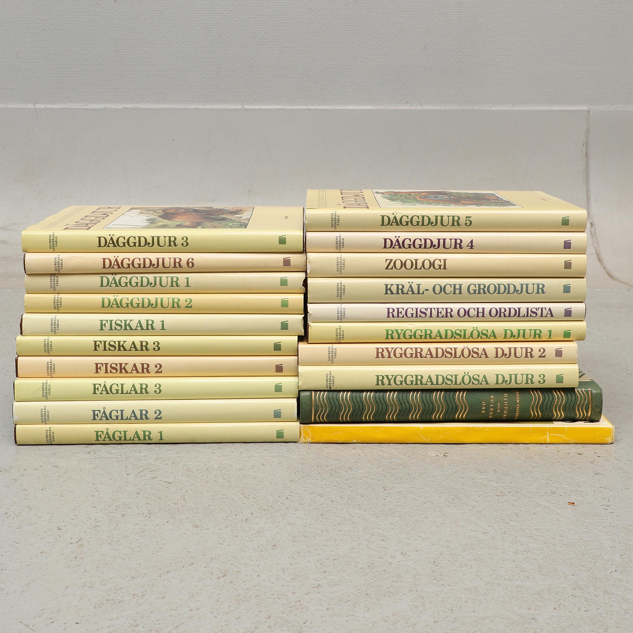 20 bøger, dyr & natur.