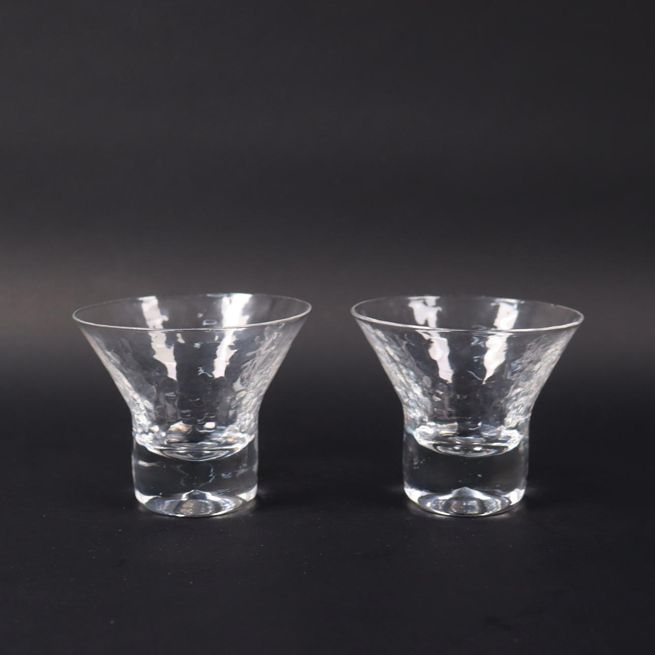 GÖRAN WÄRFF. Pukeberg, “Rustica”, cocktail glasses, 16pcs.