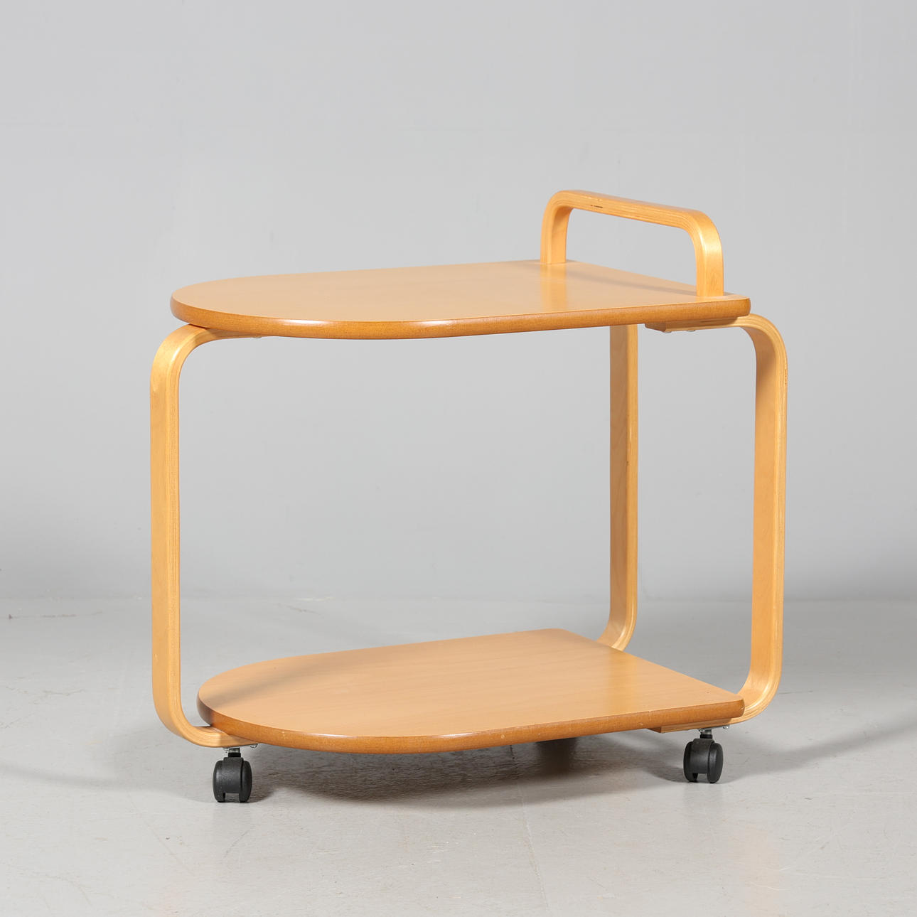 A 20th century serving trolley.