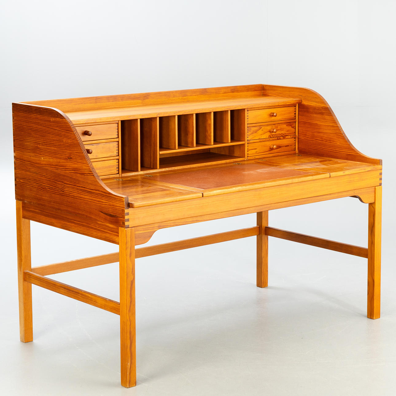 ANDREAS HANSEN. Writing desk, pine tree, Hadsten, Denmark.