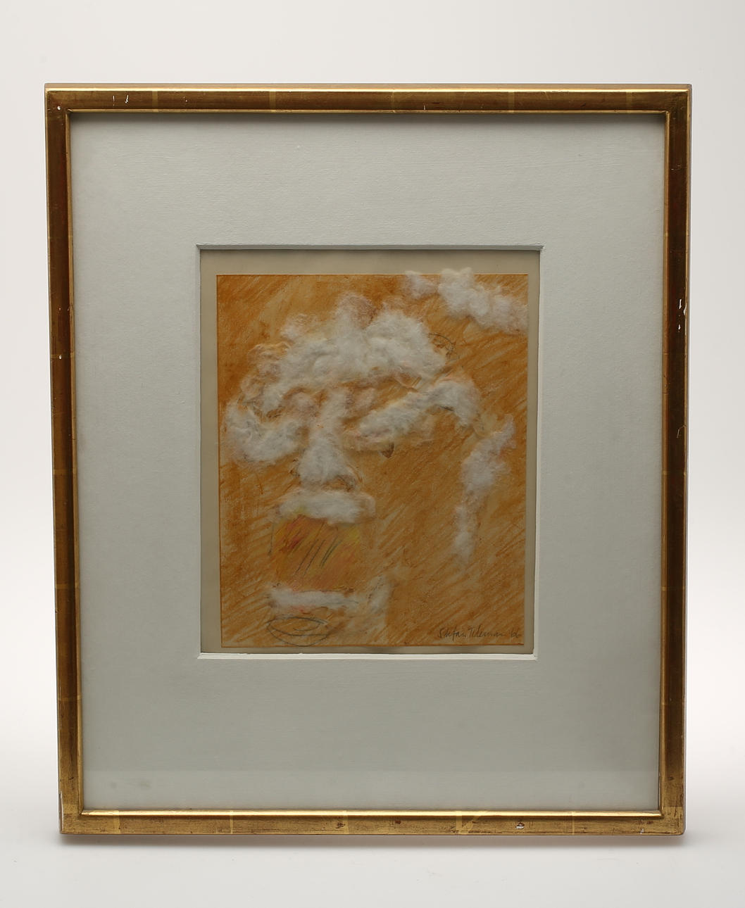 STEFAN TELEMAN. Blandteknik, signerad 66.