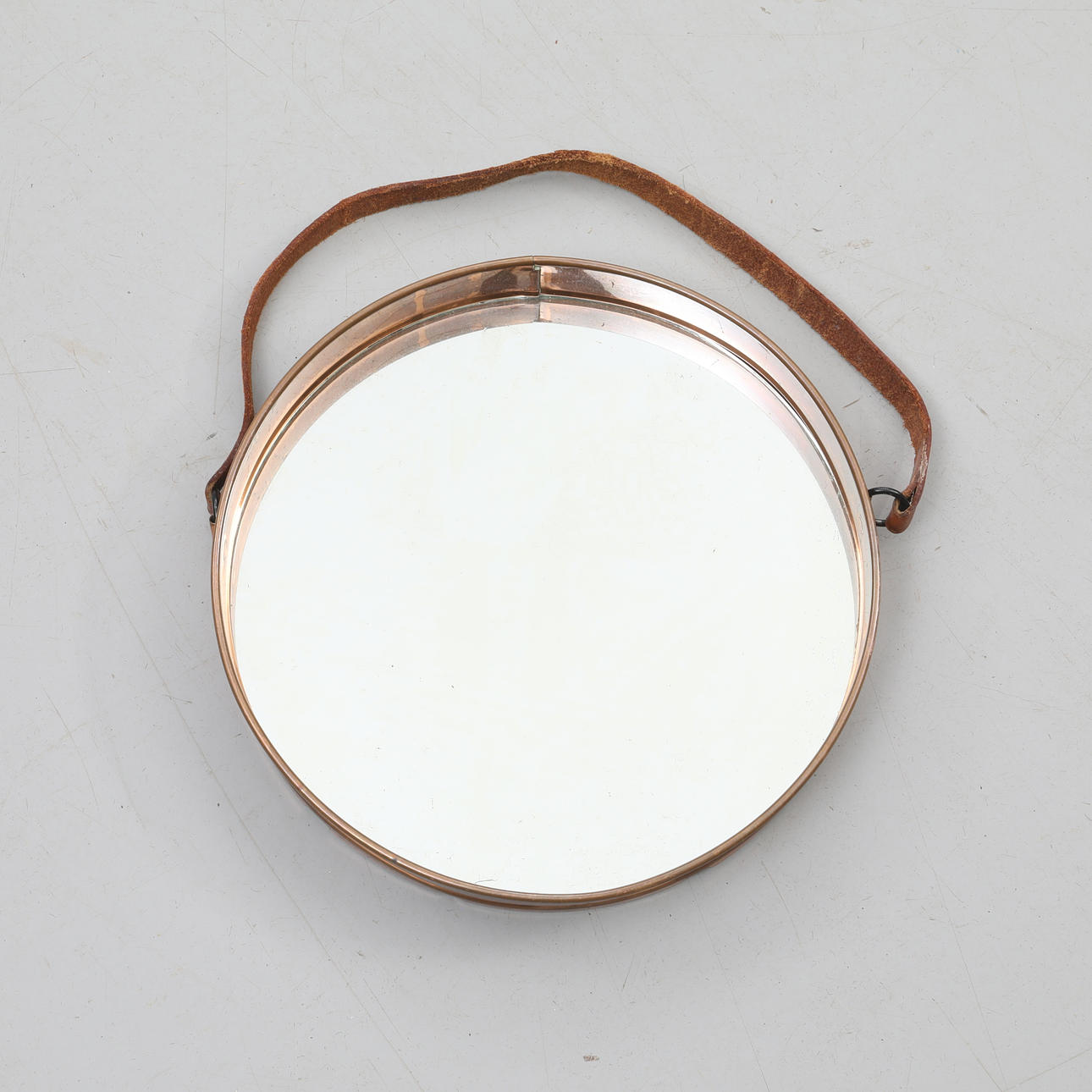 BROR MOJE. MIRROR, copper-frame.