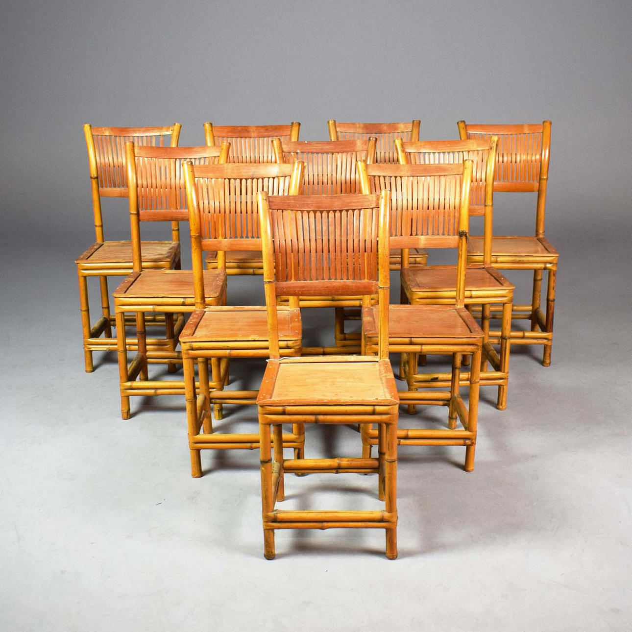 BAMBOO TERRACE DINING CHAIRS (10).