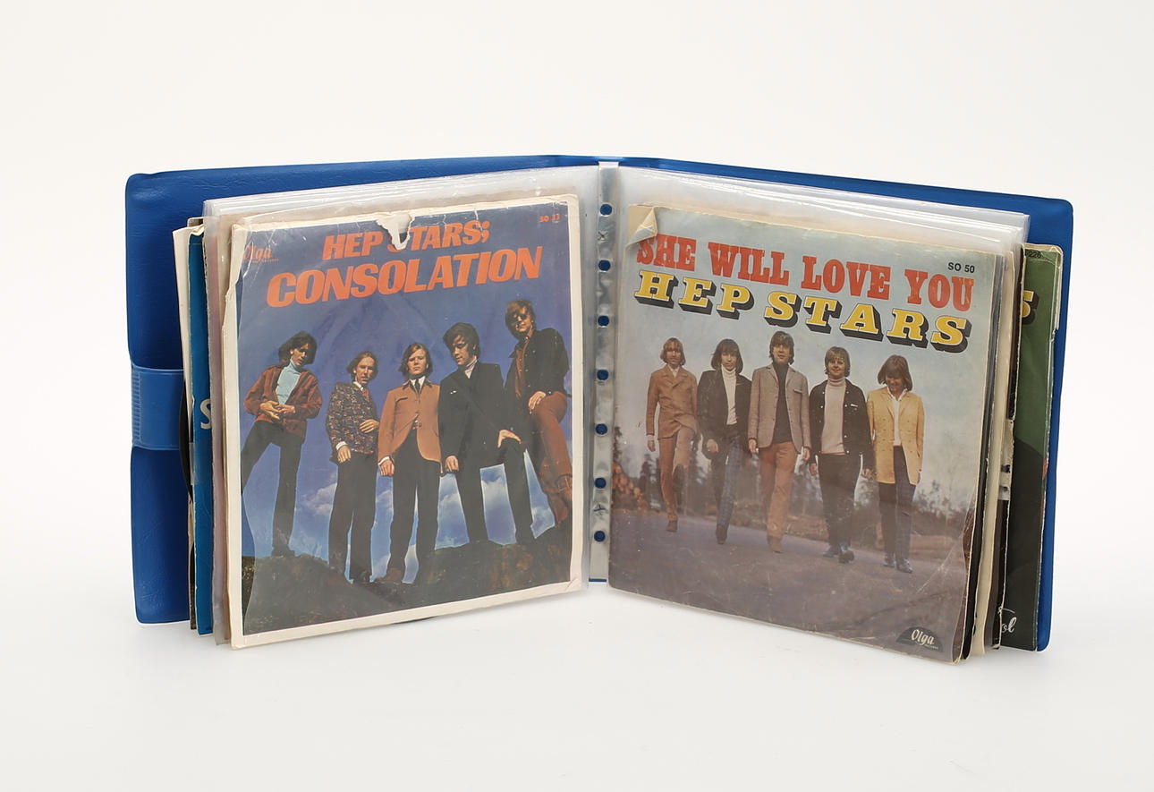 HEPSTARS 15 SINGLAR, i skivalbum.